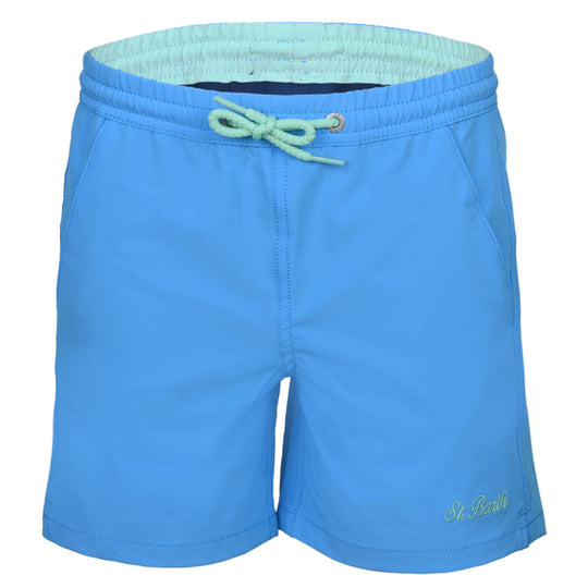 Comfort JR Aqua Blue - Boys Swim Shorts