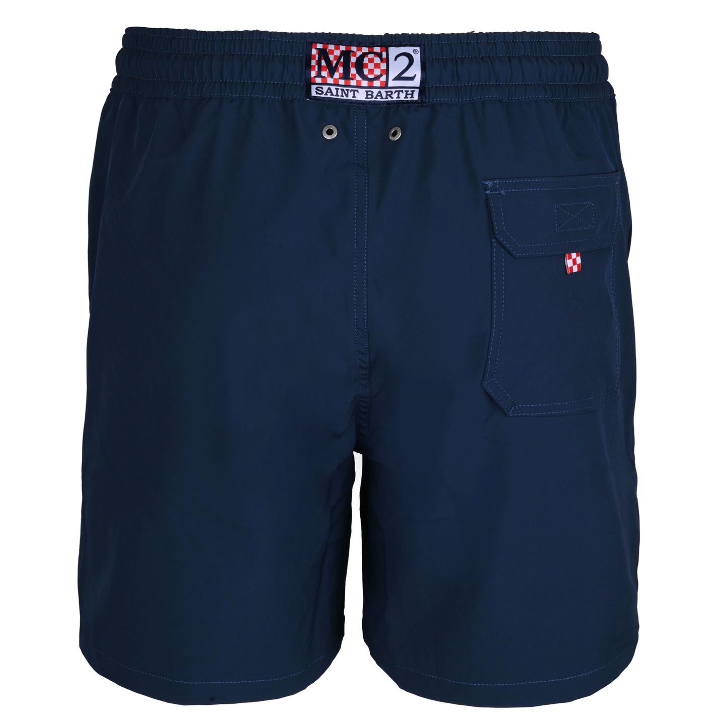 Load image into Gallery viewer, Comfort Palm Navy Blue/Neon Yellow - Men’s Swim Shorts
