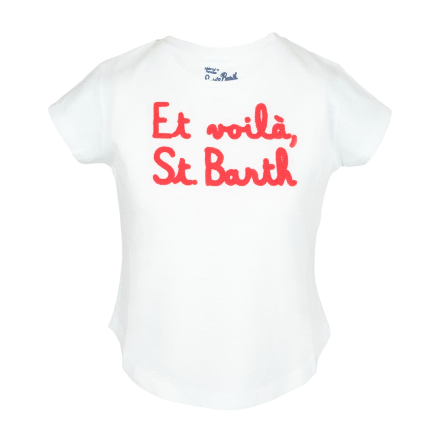 Load image into Gallery viewer, Emma T-Shirt Embry Voila White/Red - Top
