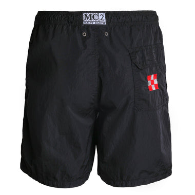 Gustavia Dyed Swim Short Black - Men’s Swim Shorts
