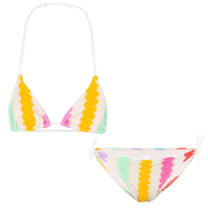 Holly Triangle Bikini Rachel Wave Pastel Multicolour