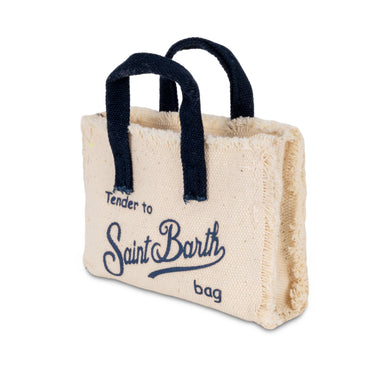 Keyring Bag Navy Blue/Beige - ONE SIZE - Bag