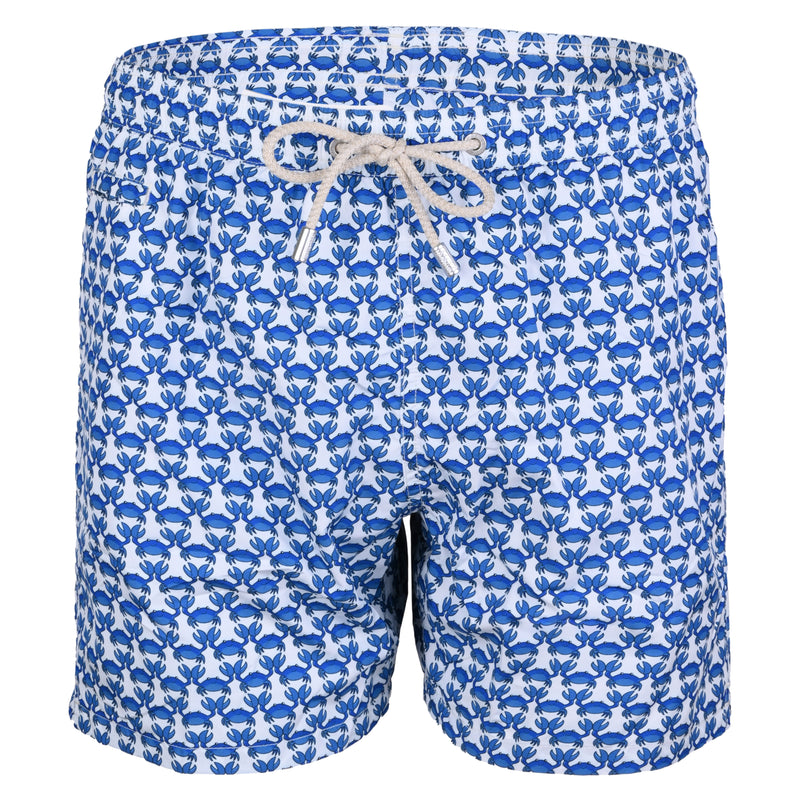 Lighting Micro Crabs Beach Blue Mens Swimshorts