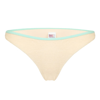 Naomi String Cheeky Bottom Terry Multicolour - Bikini Bottom