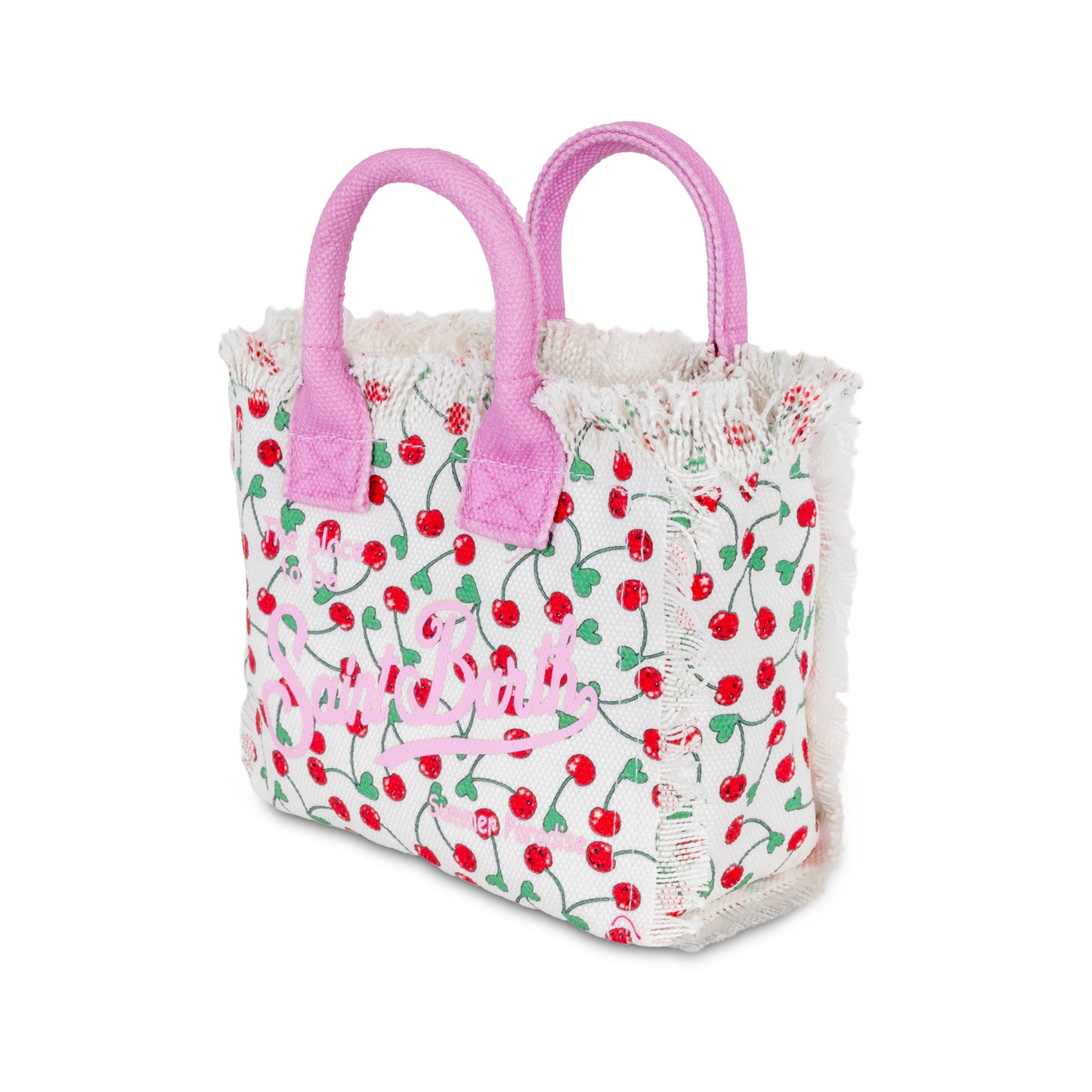 Load image into Gallery viewer, Vanity Mini Cherry Pink/White - ONE SIZE - Bag

