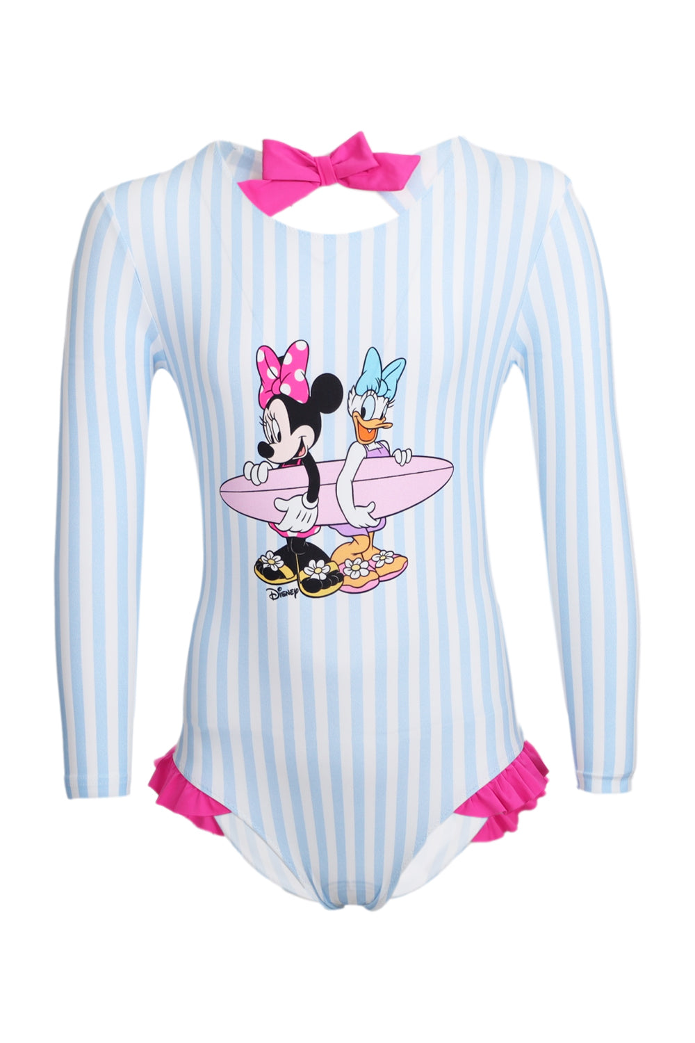 Load image into Gallery viewer, Cressy One Piece Blue Swimsuit Long Sleeves
