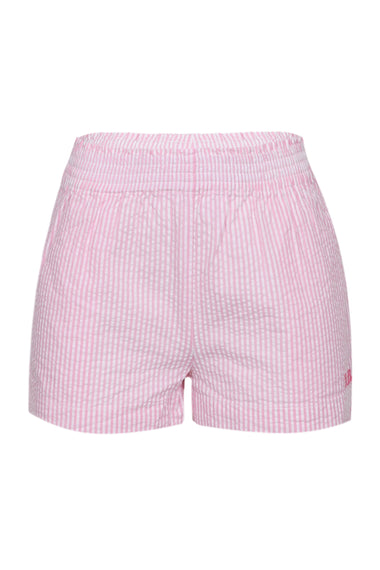 Meave Jr Seersucker Stripes Pink Girl Pullup Short