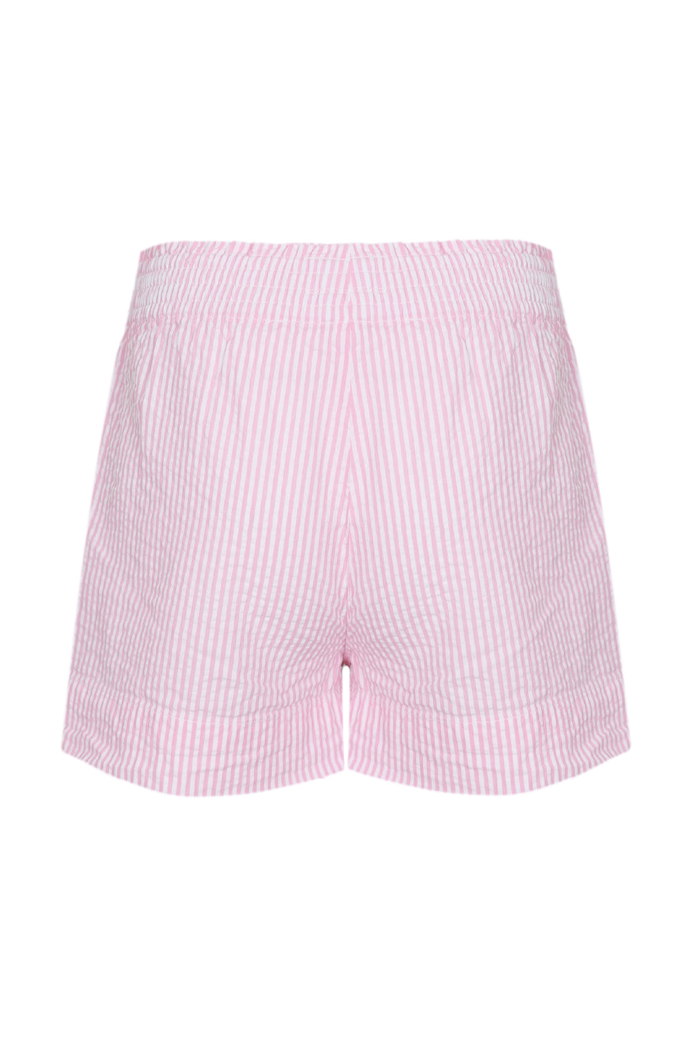 Meave Jr Seersucker Stripes Pink Girl Pullup Short