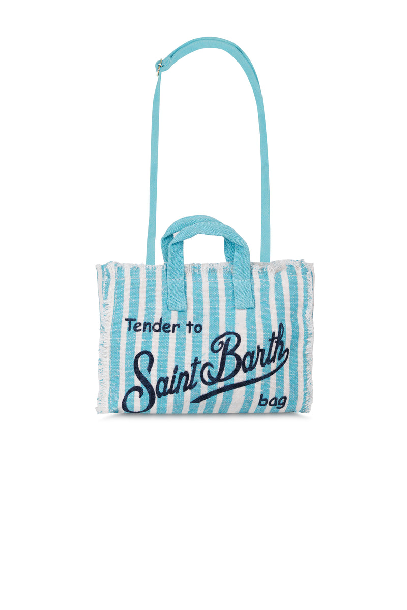Phone Bag Blue Stripes