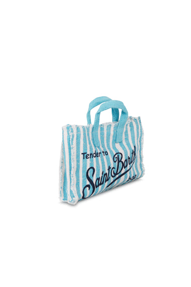 Phone Bag Blue Stripes