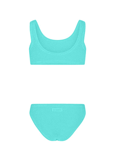 Water Green Crinkle Classic Bralette Bikini Baker - Bikini