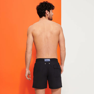 Moorea Swim Short Solid Navy Blue - Men’s Swim Shorts