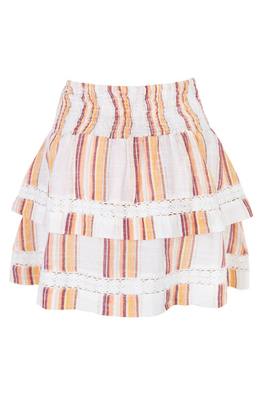 Barbara Skirt Sunset Stripe