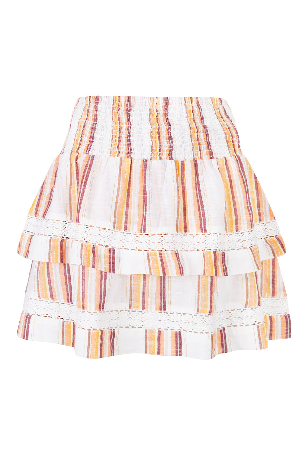 Load image into Gallery viewer, Barbara Skirt Sunset Stripe
