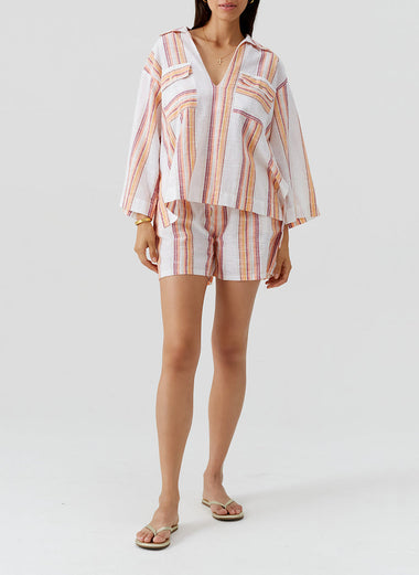 Billi Top Sunset Stripe