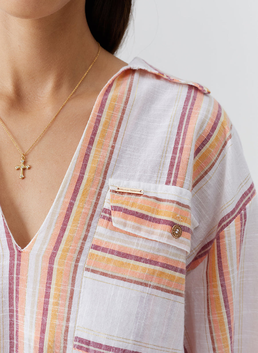 Load image into Gallery viewer, Billi Top Sunset Stripe
