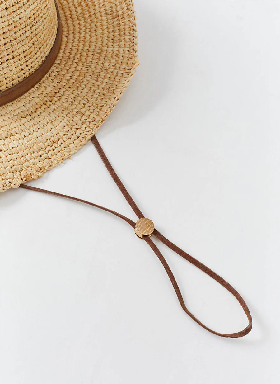 Load image into Gallery viewer, Estrella Hat Tan
