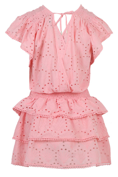 Jess Short Dress Peach