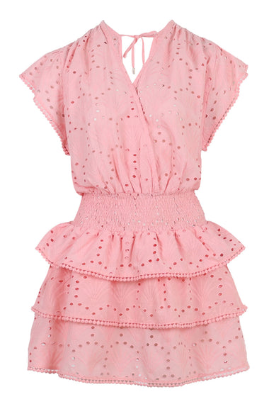 Jess Short Dress Peach
