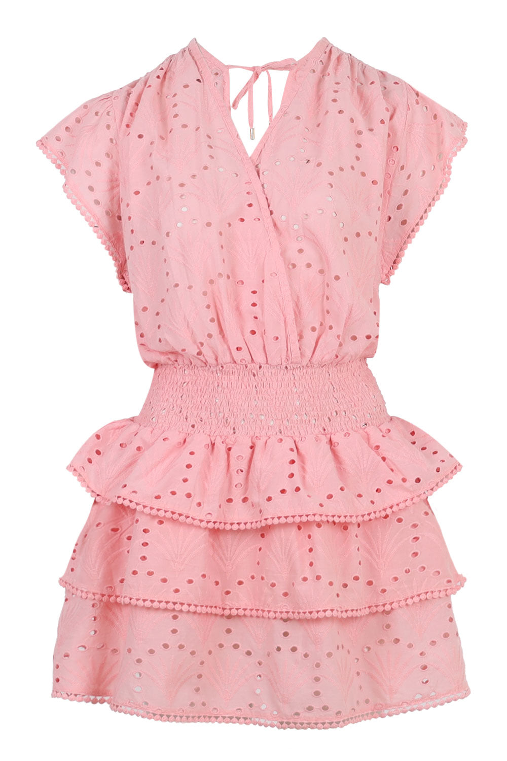 Load image into Gallery viewer, Jess Short Dress Peach
