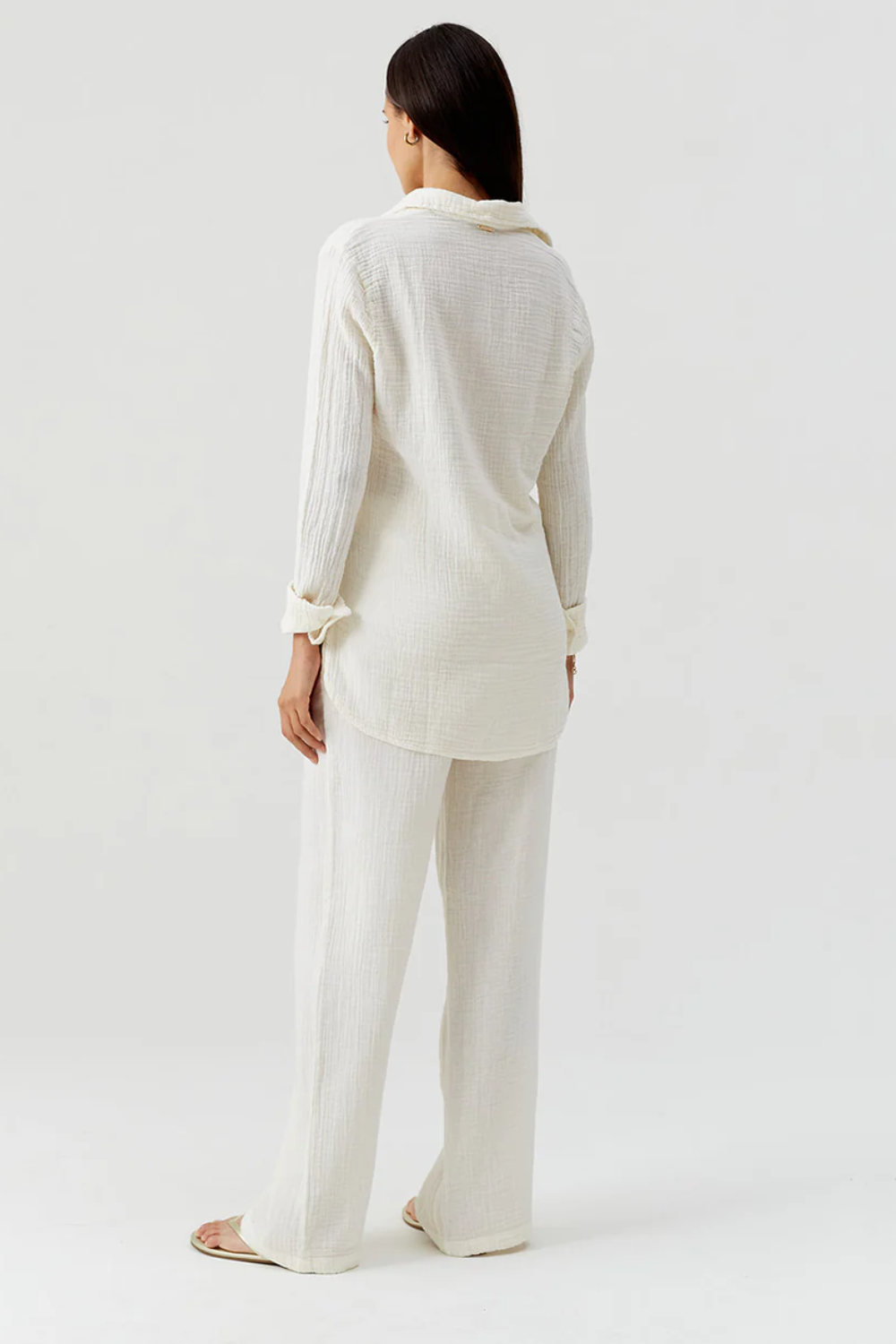 Load image into Gallery viewer, Leona Shirt Ivory
