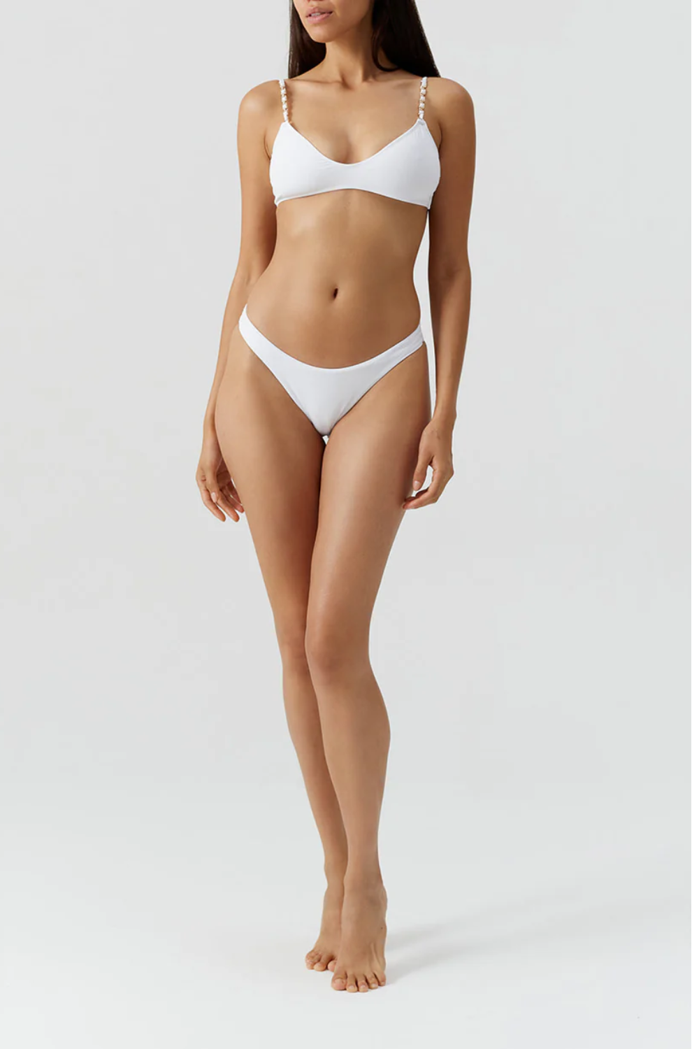 Load image into Gallery viewer, Lima Bikini Top White
