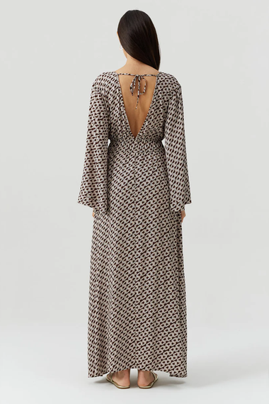 Maja Long Kaftan Chain