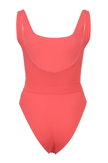 Rio One Piece Apricot Ribbed