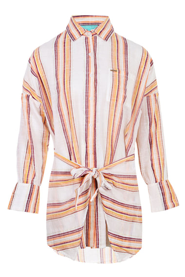 Sara Dress Sunset Stripe
