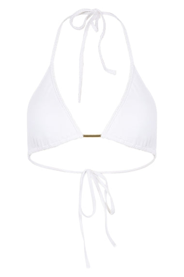 Tasmania Bikini Top White