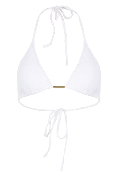 Tasmania Bikini Top White