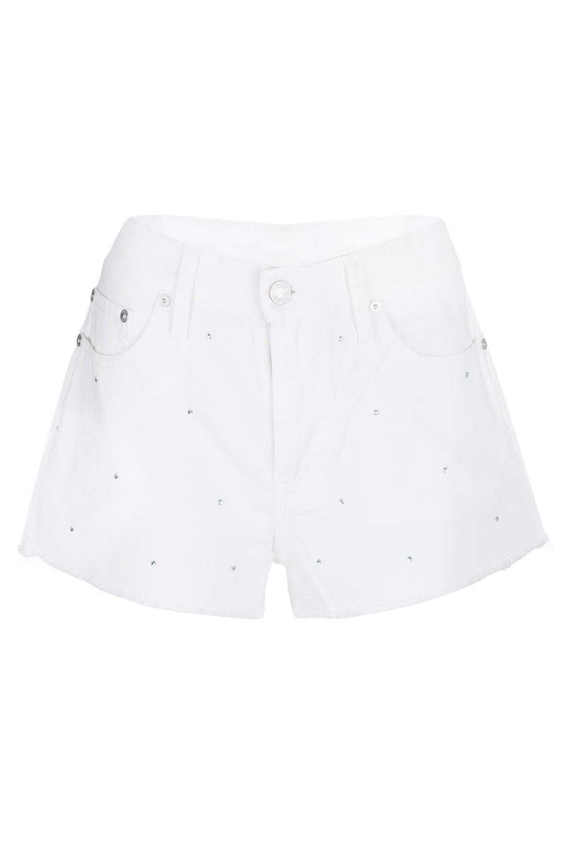 Musa Denim Shorts Strass