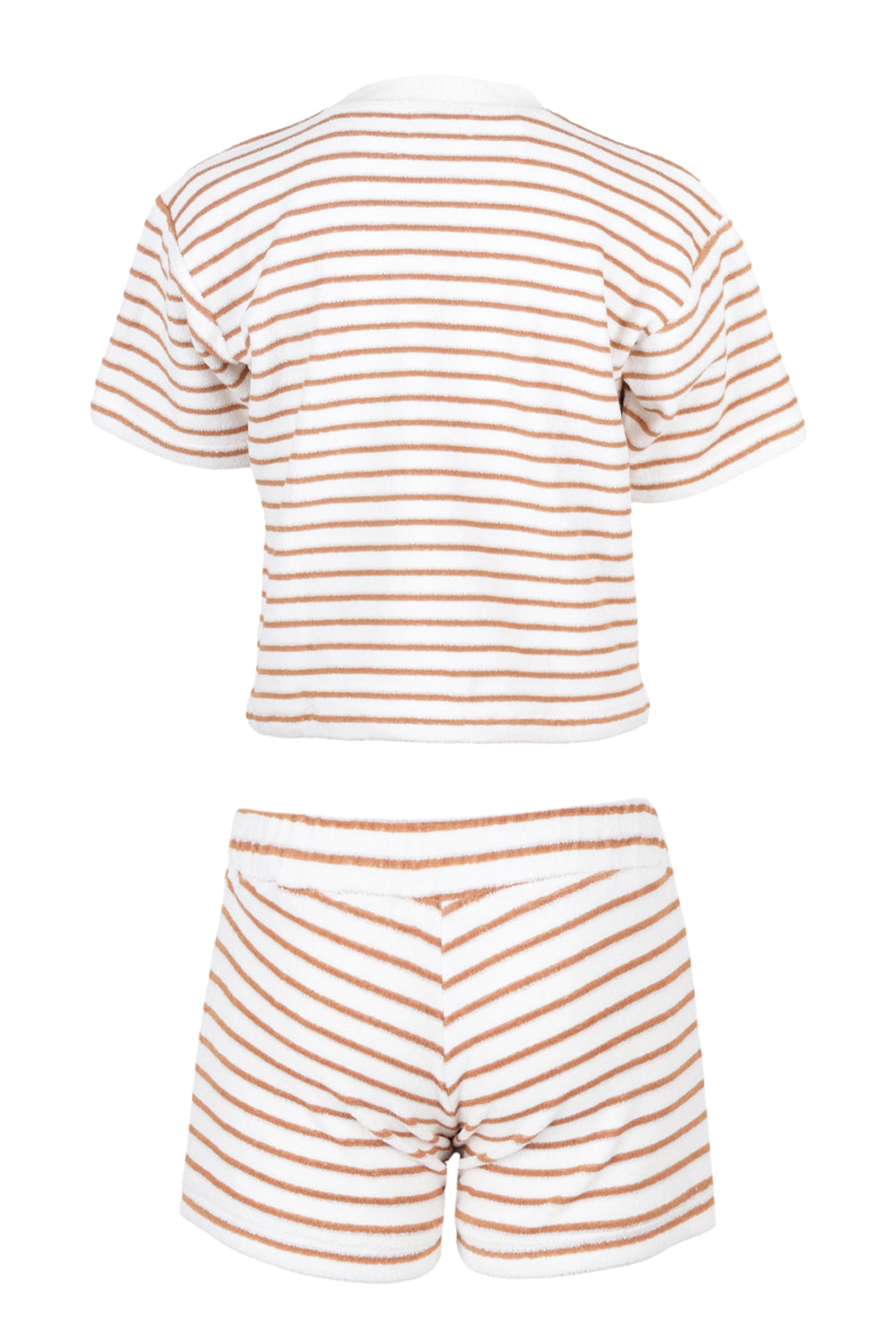 Cocoa Stripes Terry Set