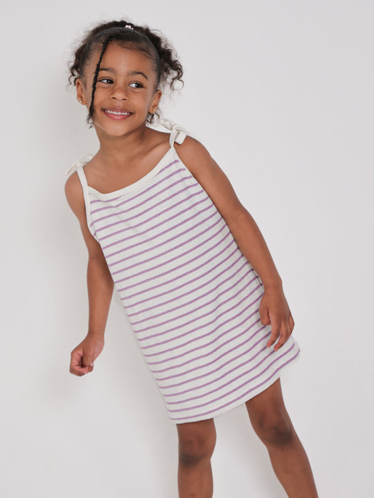 Lilac Stripe Dress