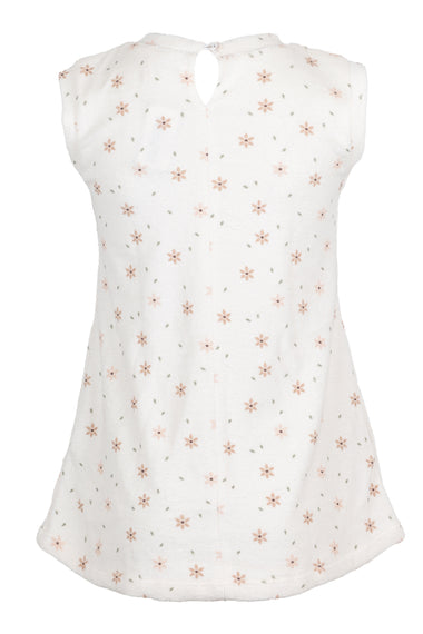 Star Flower Terry Towelling Dress & Head Scarf
