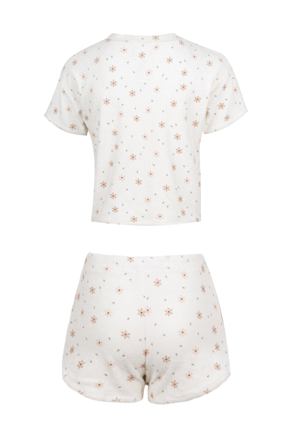 Load image into Gallery viewer, Star Flower Terry Towelling Set and head Scarf
