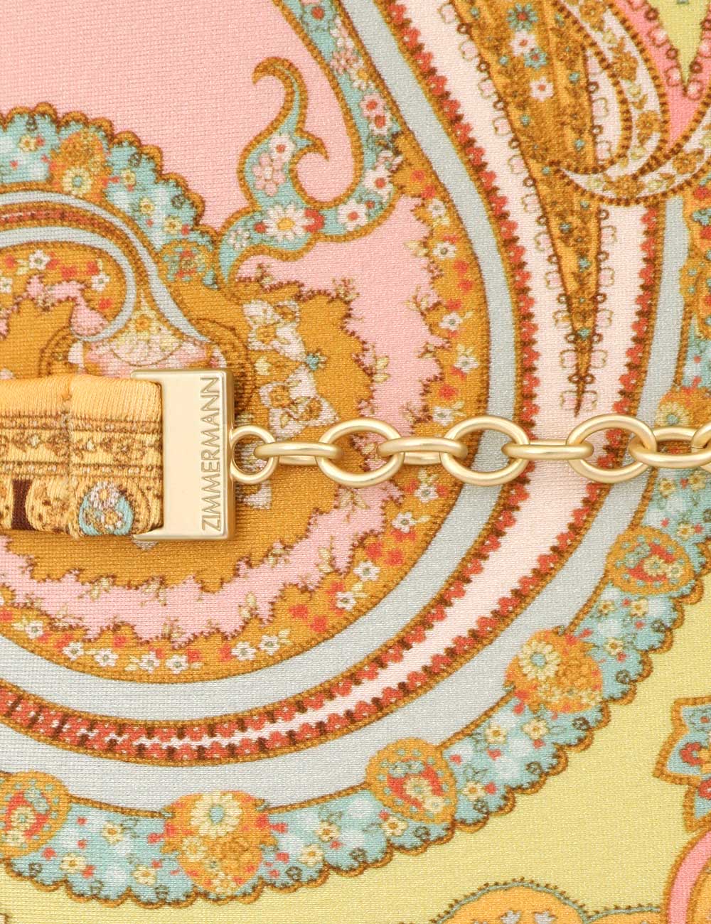 Load image into Gallery viewer, Maxine Chain Trim Bandeau One Piece - One Piece
