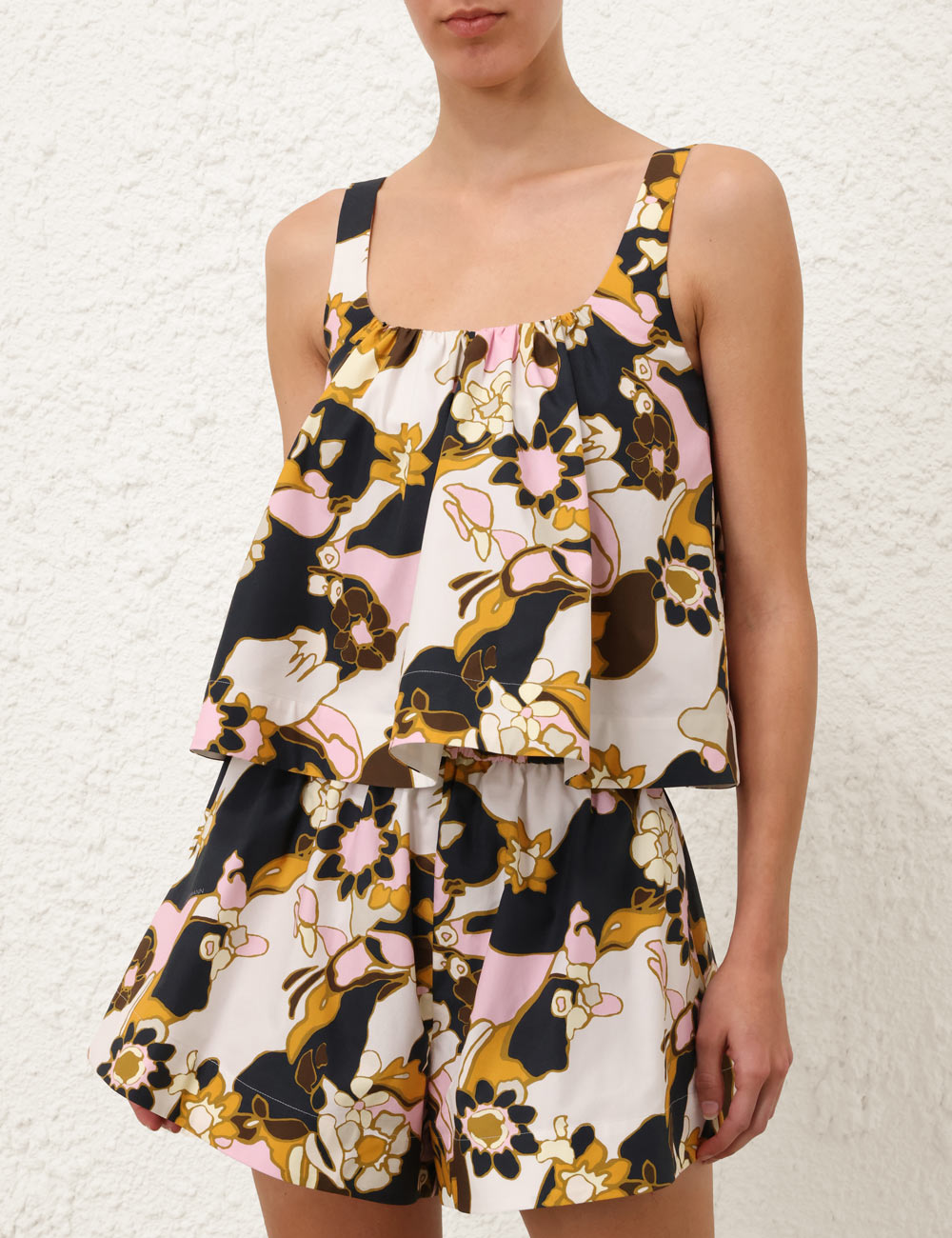 Load image into Gallery viewer, Maxine Relaxed Short Kaleidoscope Floral - Shorts
