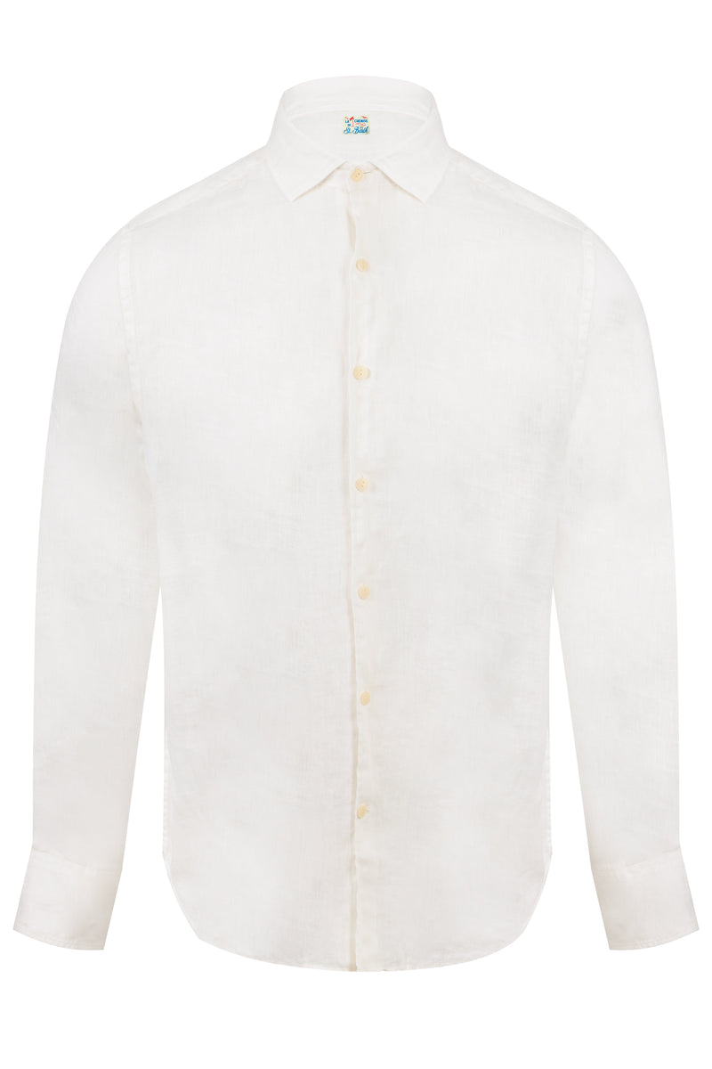 White Linen Pamplona Shirt