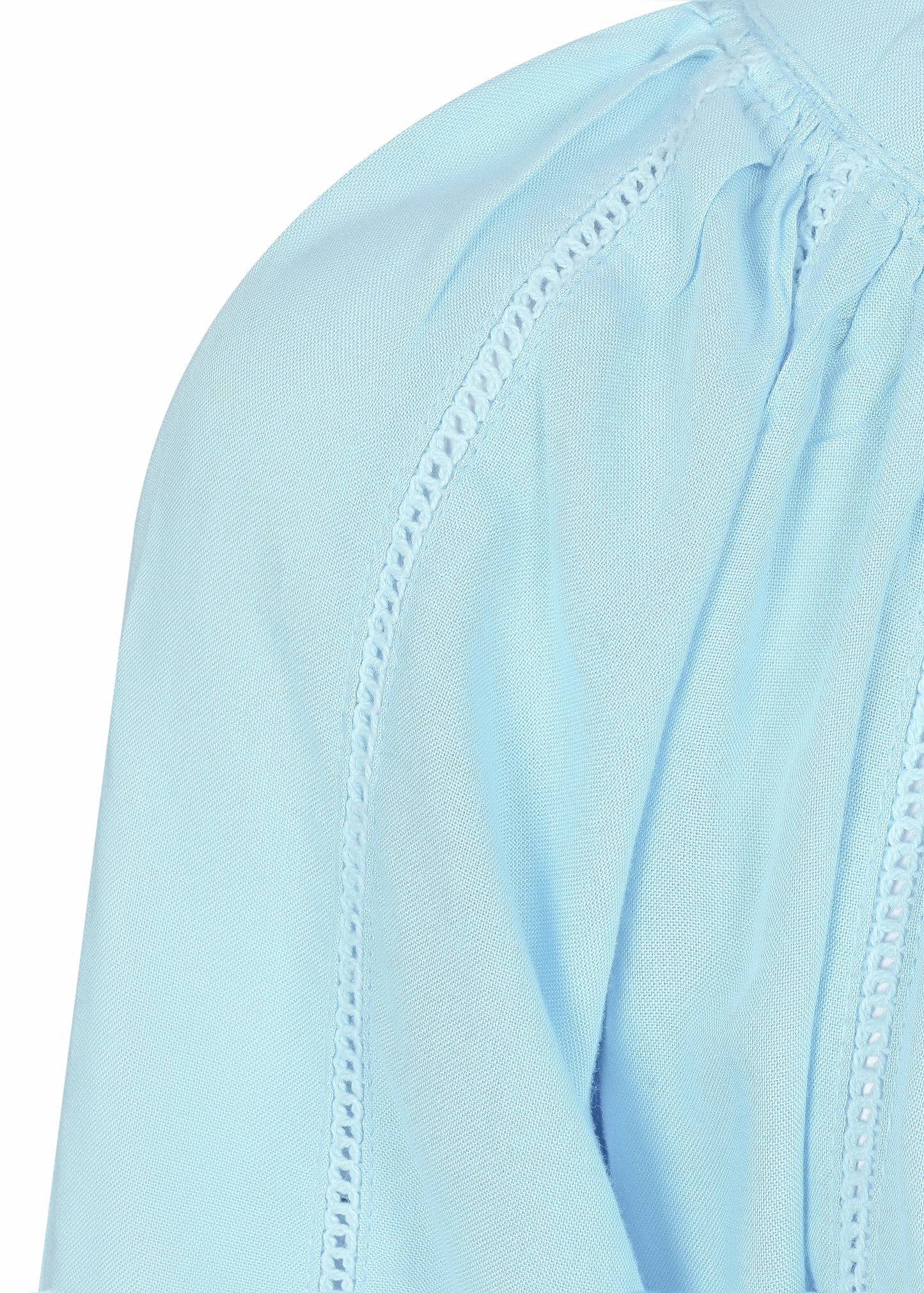 Load image into Gallery viewer, Girls Aliya Sky White Top - Top
