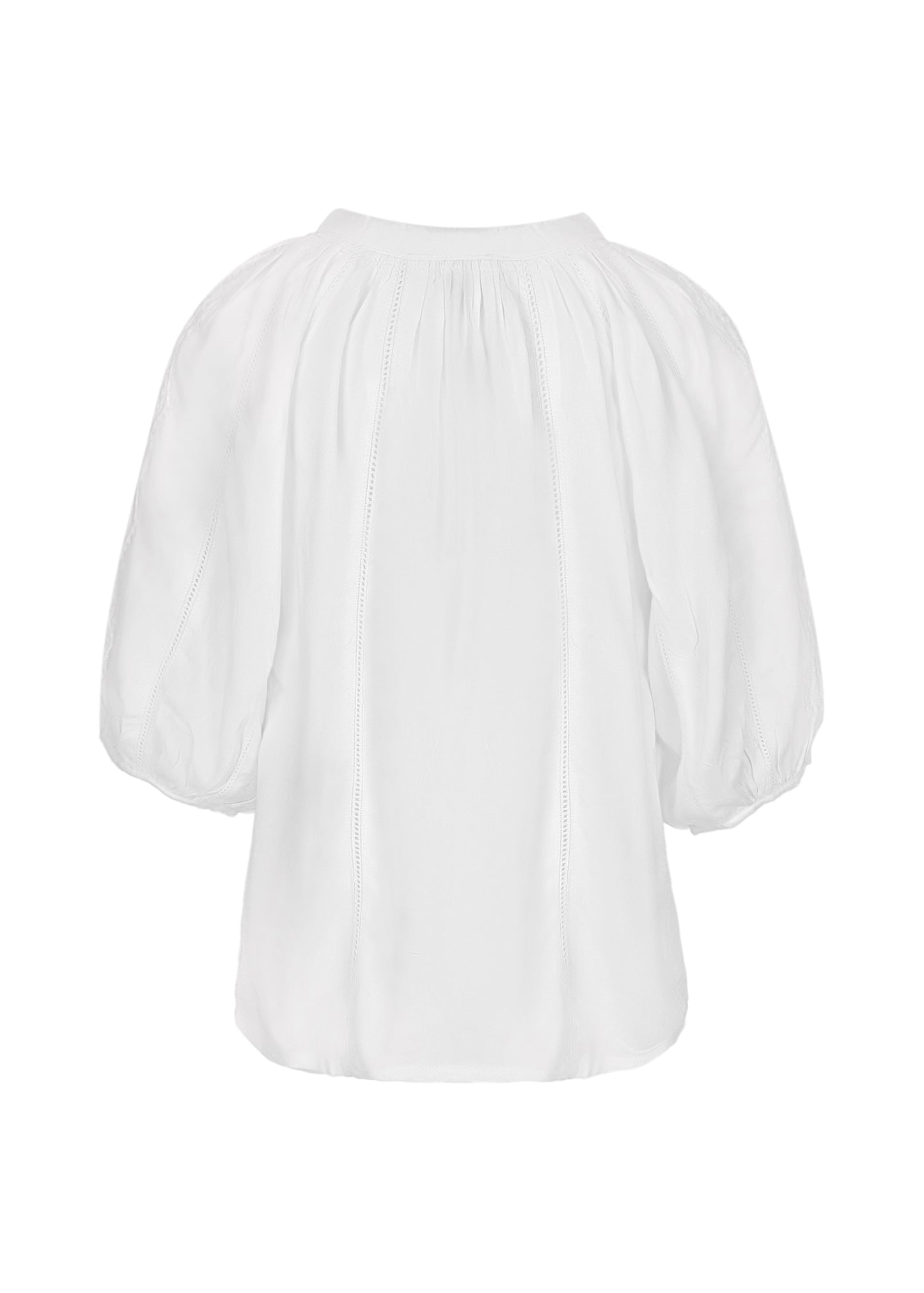 Girls Aliya White White Top - Top
