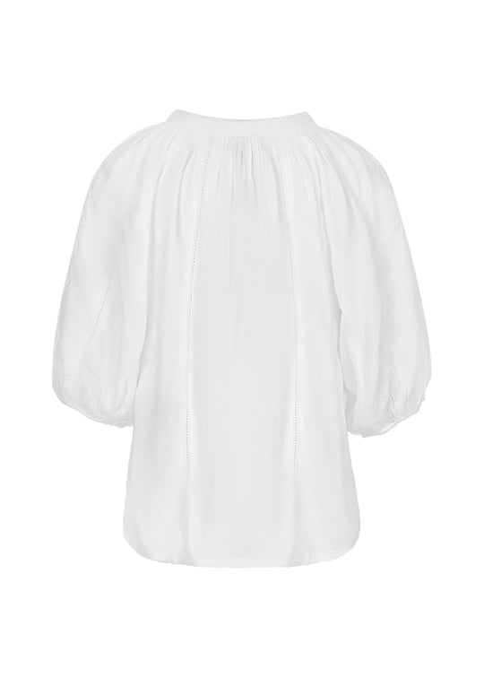 Girls Aliya White White Top - Top