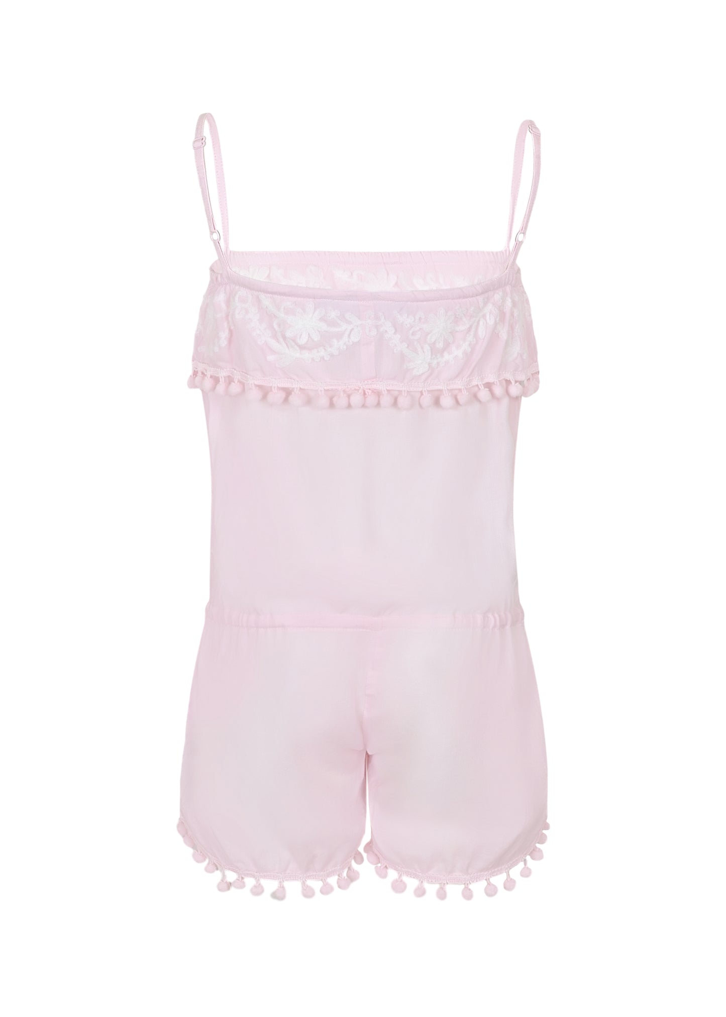 Load image into Gallery viewer, Girls Eisha Blush/White Playsuit - Playsuit
