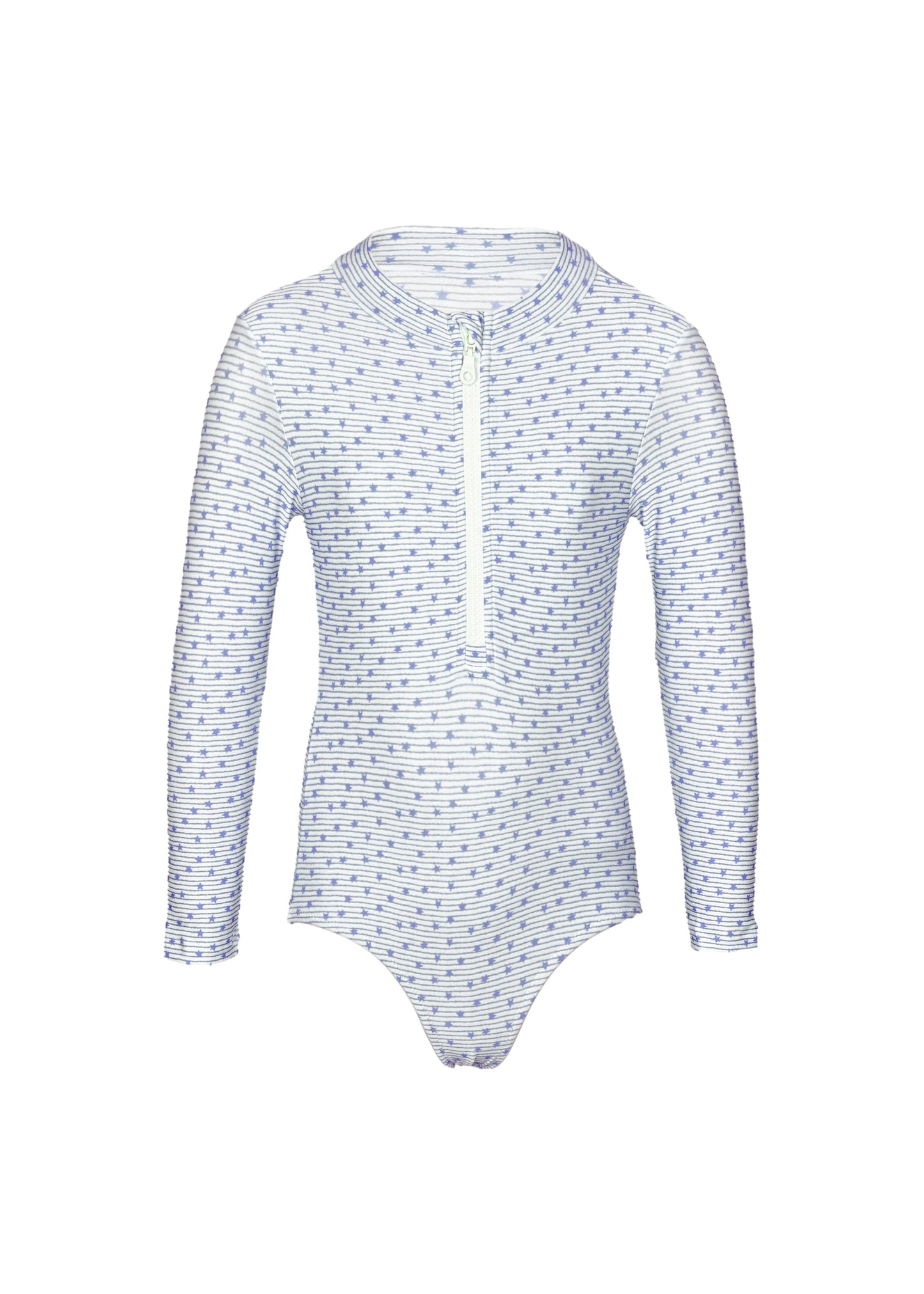 Load image into Gallery viewer, Girls Ella Blue Stars Swimsuit - One Piece
