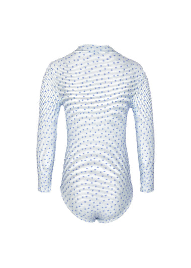 Girls Ella Blue Stars Swimsuit - One Piece
