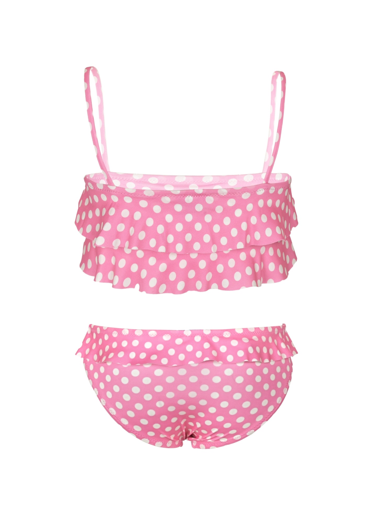 Girls Noemi Pink Dots Two-Piece Bikini - Bikini