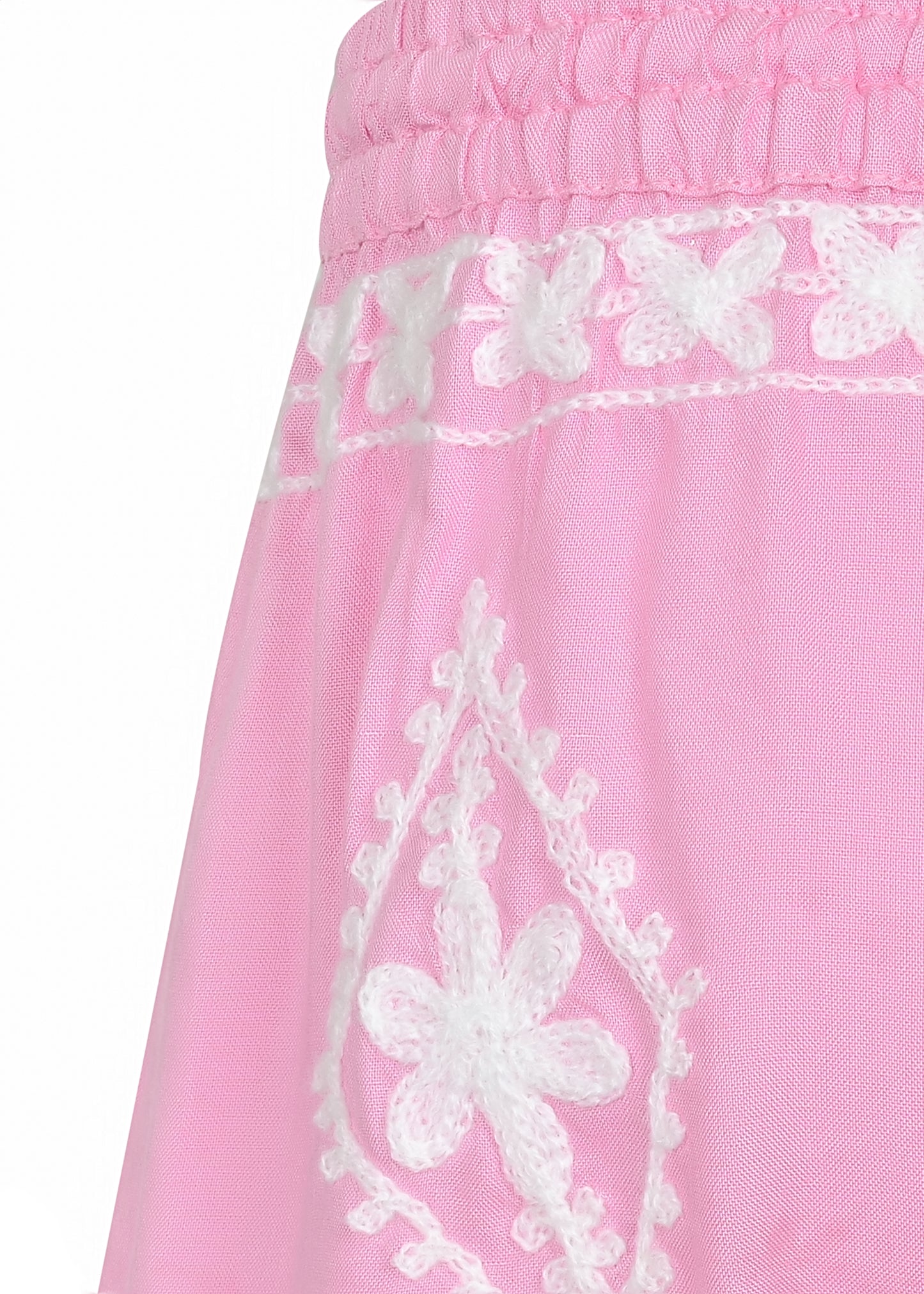 Load image into Gallery viewer, Girls Sienna Pale Pink White Shorts - Shorts
