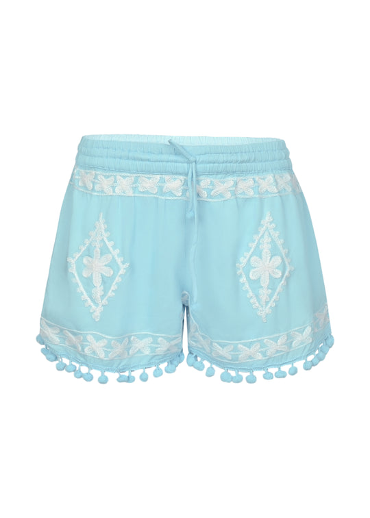 Load image into Gallery viewer, Girls Sienna Sky White Shorts - Shorts
