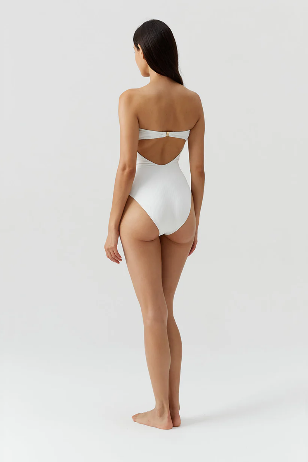 Load image into Gallery viewer, Lucca One Piece Cream Ribbed
