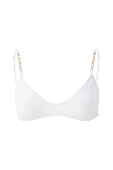 Lima Bikini Top White
